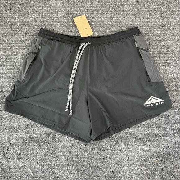 Nike Dri-FIT ADV Second Sunrise 5" Mens XL Brief-Lined Short Black DV9311-010 - Picture 1 of 9